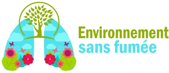 Logo d'environnement sans fumée.