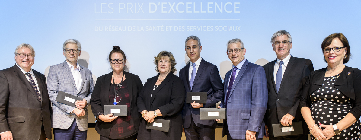 Photo des gagnants du prix hommage 2017, inondations.