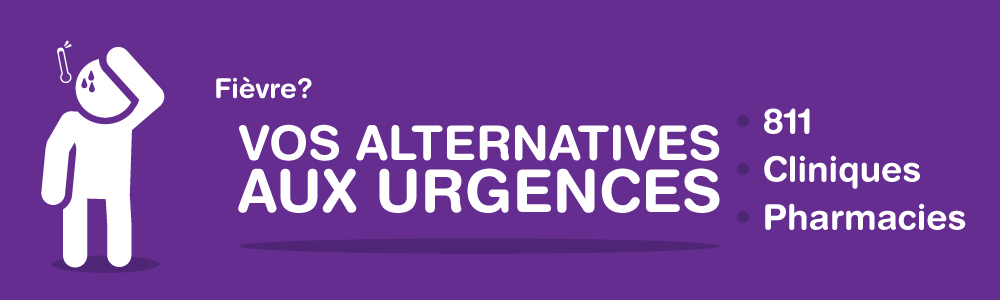 Bannière de la campagne Vos alternatives aux urgences